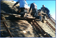 Tile roofing
