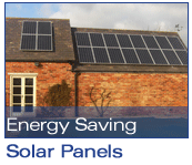 Energy saving solar panels