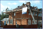 Tile roofing